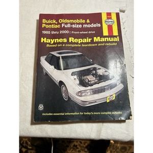 Haynes 19020 Repair Manual 1985-2000 Buick Oldsmobile Pontiac Full-Size Models